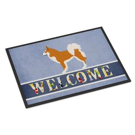 Carolines Treasures Icelandic Sheepdog Indoor or Outdoor Mat - 18 x 27 in. BB8340MAT